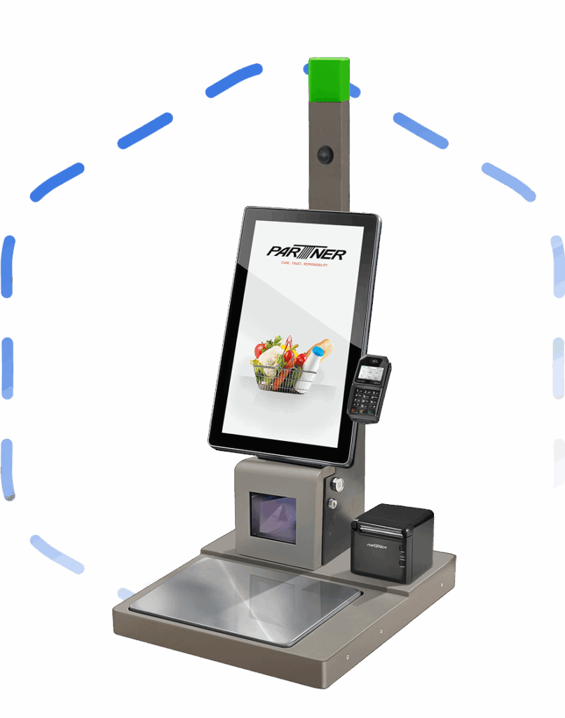 Caixas de Self Checkout 6 Caixa de Self Checkout