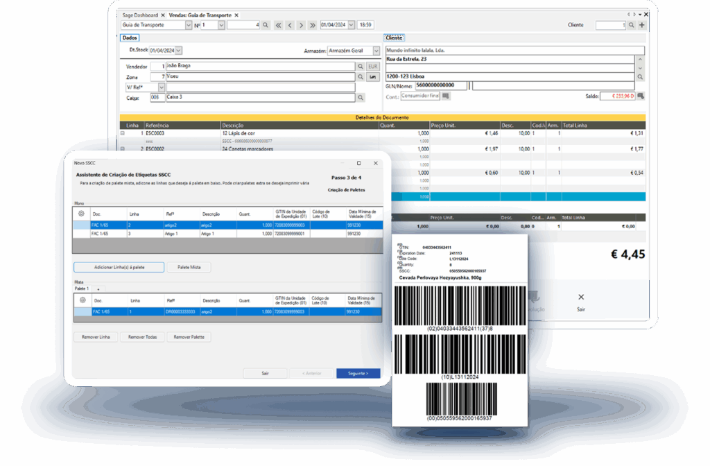 SmartShip SSCC Interface